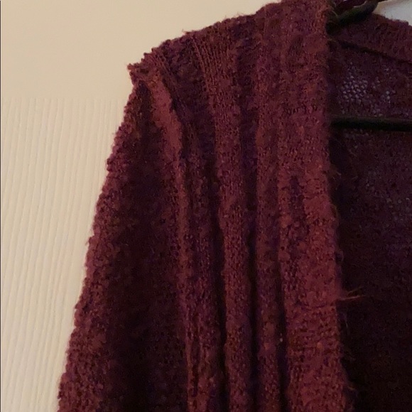 Burgundy Cardigan - Picture 2 of 3